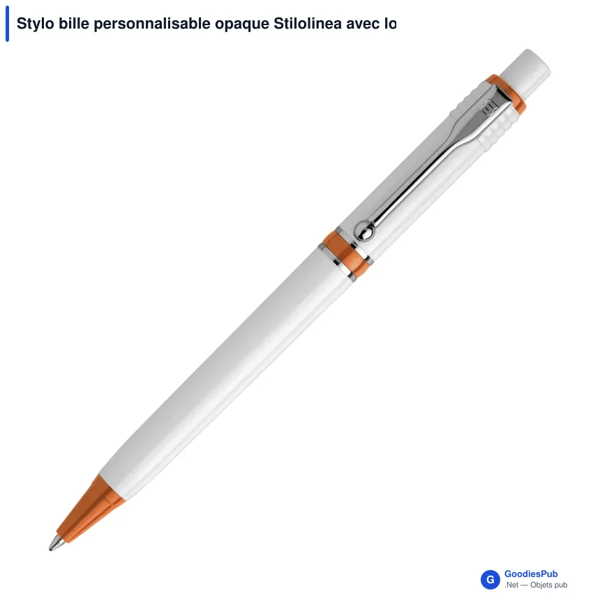 Stylo bille personnalisable opaque Stilolinea avec logo - Raja - Image 10