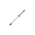 Variante Blanc / Noir - Stylo bille personnalisable opaque Stilolinea avec logo - Raja