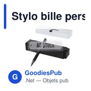 Stylo bille personnalisable avec logo pour entreprises - Limited Edition - Miniature 1