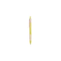 Variante jaune - Stylo bille personnalisable Rosdy avec logo - Écriture éco-responsable