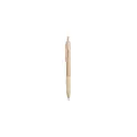 Variante naturel - Stylo bille personnalisable Rosdy avec logo - Écriture éco-responsable