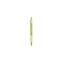 Variante vert - Stylo bille personnalisable Rosdy avec logo - Écriture éco-responsable