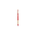Variante rouge - Stylo bille personnalisable Rosdy avec logo - Écriture éco-responsable