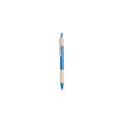 Variante bleu - Stylo bille personnalisable Rosdy avec logo - Écriture éco-responsable