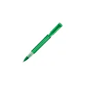 Variante Transparent vert - Stylo bille personnalisable transparent à grip avec logo - Stilolinea S40 Grip