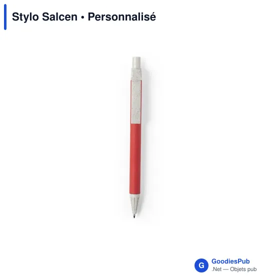 Stylo bille personnalisable avec logo pour entreprises éco-responsables - Image 2