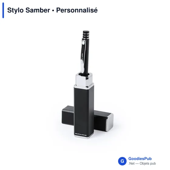 Stylo bille personnalisable avec logo pour entreprises - Antonio Miró - Image 3