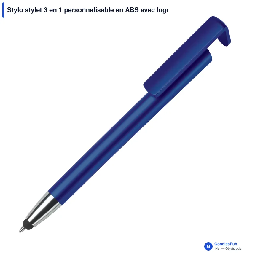 Stylo stylet 3 en 1 personnalisable en ABS avec logo - Image 3