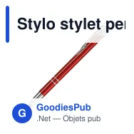 Stylo stylet personnalisable en aluminium avec logo - Alicante - Miniature 2