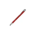 Variante Rouge foncé - Stylo stylet personnalisable en aluminium avec logo - Alicante