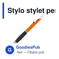 Stylo stylet personnalisable en ABS et métal avec logo - Mercurius - Miniature 4