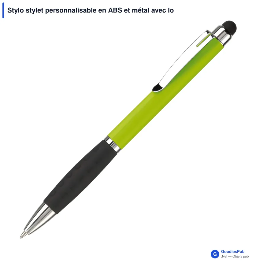 Stylo stylet personnalisable en ABS et métal avec logo - Mercurius - Image 5