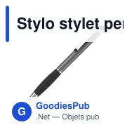 Stylo stylet personnalisable en ABS et métal avec logo - Mercurius - Miniature 6