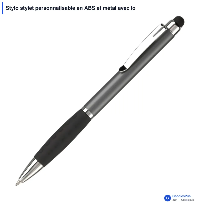 Stylo stylet personnalisable en ABS et métal avec logo - Mercurius - Image 6
