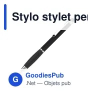 Stylo stylet personnalisable en ABS et métal avec logo - Mercurius - Miniature 9