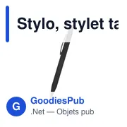 Stylo, stylet tactile | Jacqueline - Miniature 1