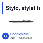 Stylo, stylet tactile | Jacqueline - Miniature 2