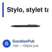 Stylo, stylet tactile | Jacqueline - Miniature 7