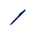 Variante Bleu foncé / noir - Stylo bille personnalisable avec stylet tactile avec logo - Touchy