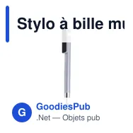 Stylo à bille multifonction personnalisable avec support mobile - Finexavec logo - Miniature 12