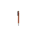 Variante orange - Stylo à bille multifonction personnalisable avec support mobile - Finexavec logo