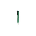 Variante vert - Stylo à bille multifonction personnalisable avec support mobile - Finexavec logo