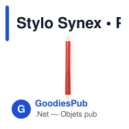 Stylo Synex - Miniature 12