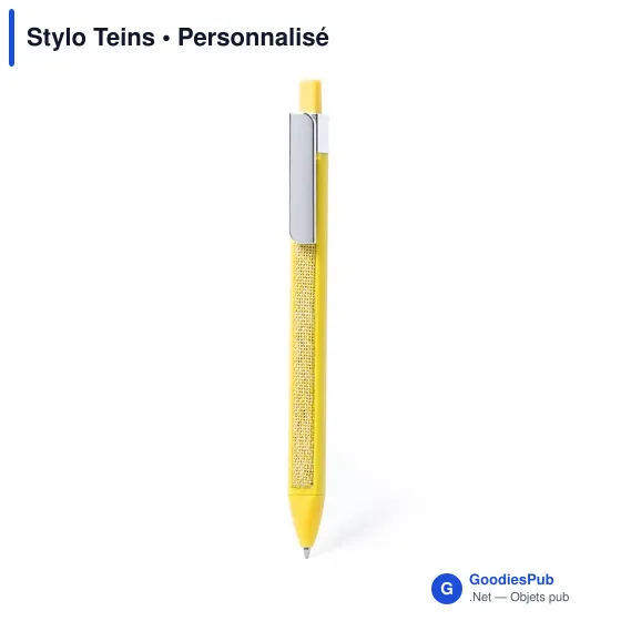 Stylo bille personnalisable avec logo pour entreprises - Image 1