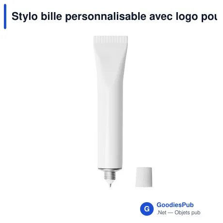 Stylo bille personnalisable avec logo pour entreprises