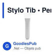 Stylo bille personnalisable avec logo pour entreprises - Miniature 3