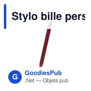 Stylo bille personnalisable en aluminium recyclé avec logo - Stylo Tinful - Miniature 12