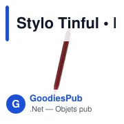 Stylo bille personnalisable en aluminium recyclé avec logo - Stylo Tinful - Miniature 3