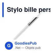 Stylo bille personnalisable en métal avec logo - Topper - Miniature 4