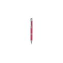 Variante rouge - Stylo à bille personnalisable Trocum avec logo en aluminium