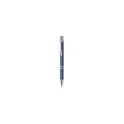 Variante bleu marine - Stylo à bille personnalisable Trocum avec logo en aluminium