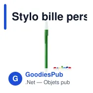 Stylo bille personnalisable avec logo - Stylo Universal - Miniature 1