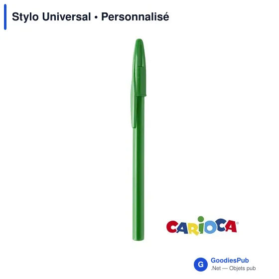 Stylo bille personnalisable avec logo - Stylo Universal - Image 1