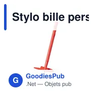 Stylo bille personnalisable avec logo - Stylo Universal - Miniature 3