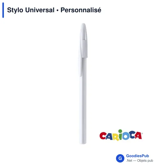 Stylo bille personnalisable avec logo - Stylo Universal - Image 7