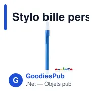 Stylo bille personnalisable avec logo - Stylo Universal - Miniature 10