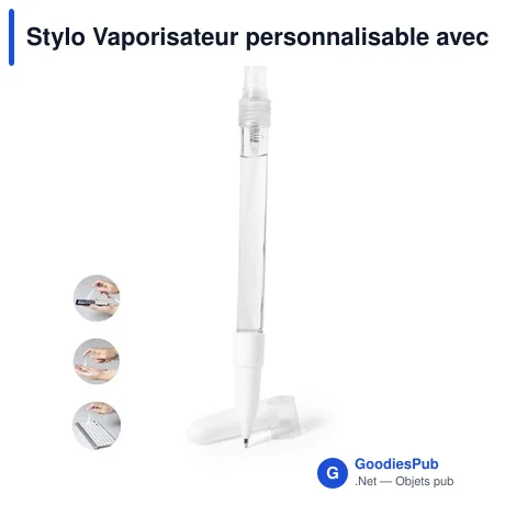 Stylo Vaporisateur personnalisable avec logo - Dixter