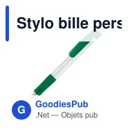 Stylo bille personnalisable en PLA givré avec logo - Stilolinea Vegetal Pen - Miniature 5