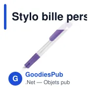 Stylo bille personnalisable en PLA givré avec logo - Stilolinea Vegetal Pen - Miniature 10