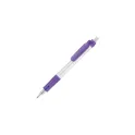 Variante Violet givré - Stylo bille personnalisable en PLA givré avec logo - Stilolinea Vegetal Pen