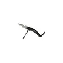 Variante noir - Stylo Vino personnalisable avec logo - Tire-bouchon élégant