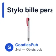 Stylo bille personnalisable avec logo pour entreprises - Miniature 11