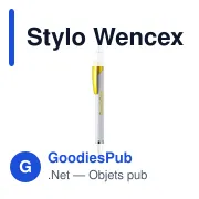 Stylo bille personnalisable avec logo pour entreprises - Miniature 4