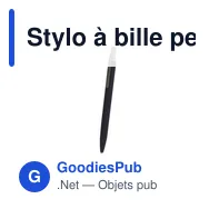 Stylo à bille personnalisable en aluminium recyclé avec logo - Stylo Xarlon - Miniature 11