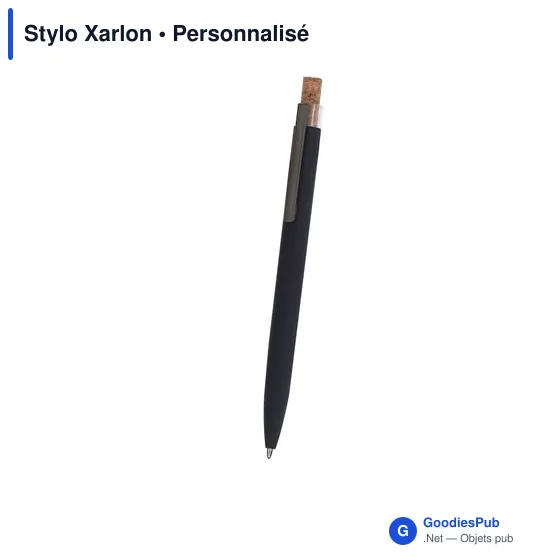 Stylo à bille personnalisable en aluminium recyclé avec logo - Stylo Xarlon - Image 11