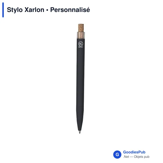 Stylo à bille personnalisable en aluminium recyclé avec logo - Stylo Xarlon - Image 12